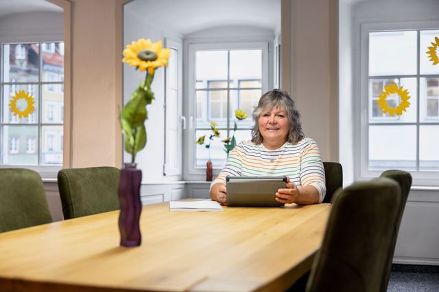 Martina Braun im Gespräch